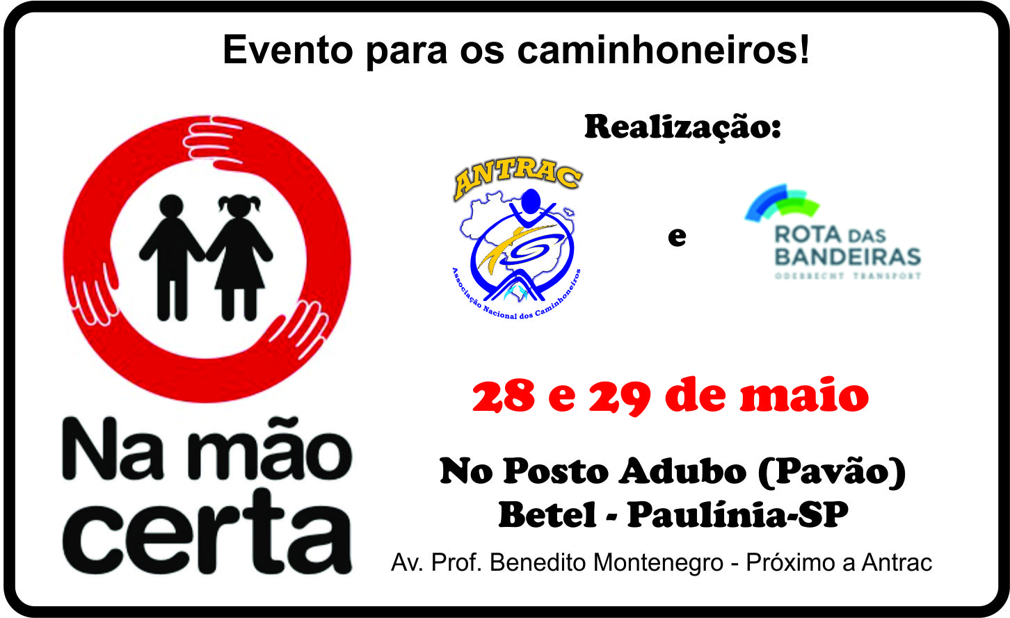 Imagem de Antrac promove evento contra a exploração sexual infantil 